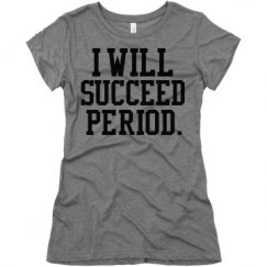 Ladies Slim Fit Super Soft Triblend Tee