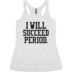 Ladies Slim Fit Super Soft Racerback Triblend Tank