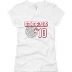 Ladies Slim Fit Basic Promo Jersey Tee