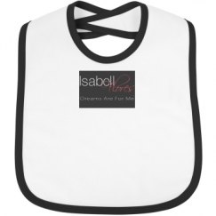Infant Contrast Trim Bib