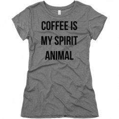 Ladies Slim Fit Super Soft Triblend Tee