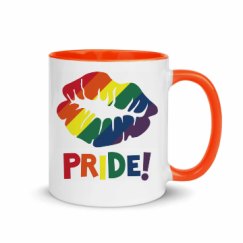 11oz Ceramic Mug with Color Inside