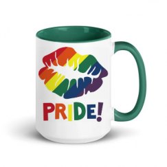 15oz Ceramic Mug with Color Inside