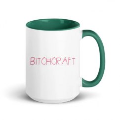15oz Ceramic Mug with Color Inside