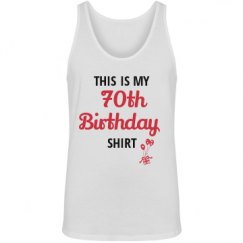 Unisex Jersey Tank Top