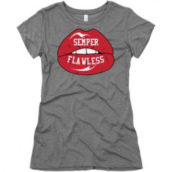 Ladies Slim Fit Super Soft Triblend Tee