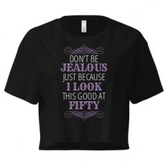 Ladies Festival Cali Crop Top Tee