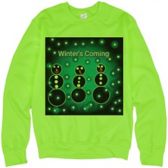 Unisex Neon Crewneck Sweatshirt