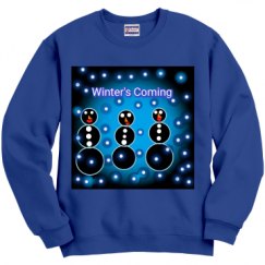 Unisex Film and Foil Crewneck Sweatshirt