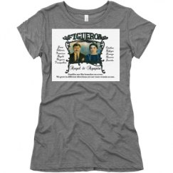 Ladies Slim Fit Super Soft Triblend Tee