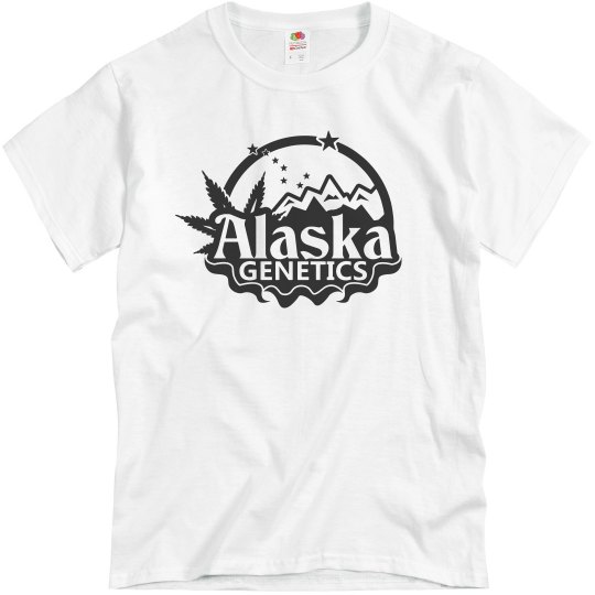 AKG Mens Black Logo T