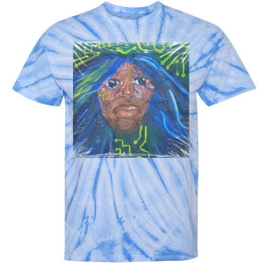 ALBUM COVER TIE DYE TEE