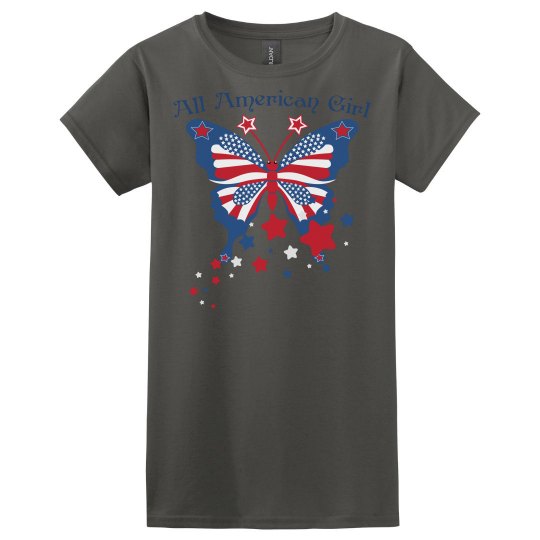 All American Girl Butterfly Tee2