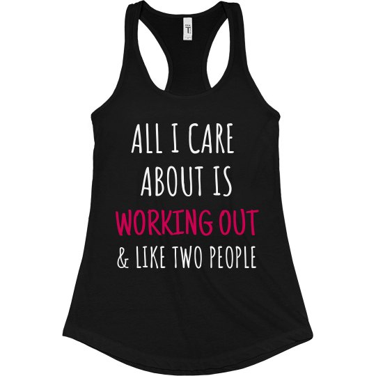 All I care about....