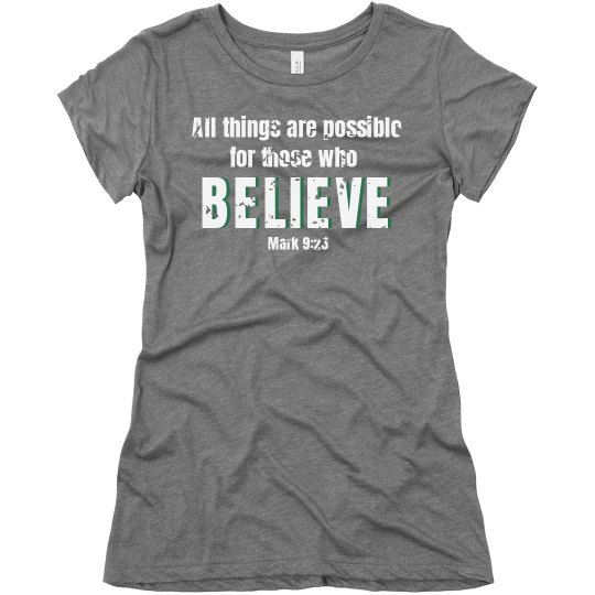 All things are possible 