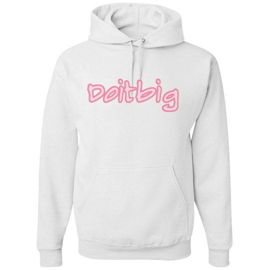 All white - P designers Hoodie/w
