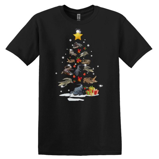 Alligator Lover Cool Alligator Christmas Tree Alligator Alligator Lover Cool Alligator Christmas Tree Alligator