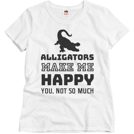 Alligators make me happy