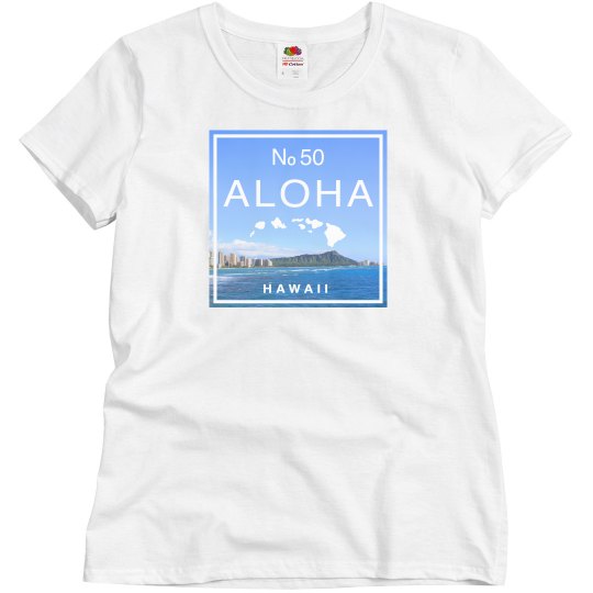 Aloha Hawaii Island Diamond Head Shirt