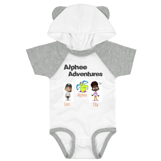 Alphee Adventures Grey Onesie