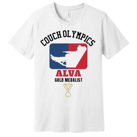 Alva. Couch Olympics Alva. Couch Olympics