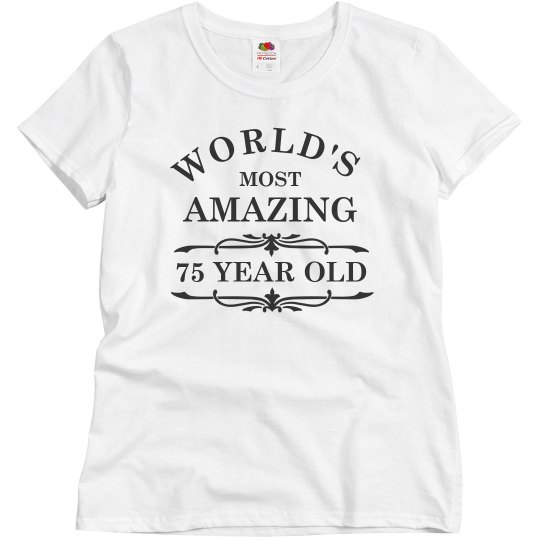 Amazing 75 year old