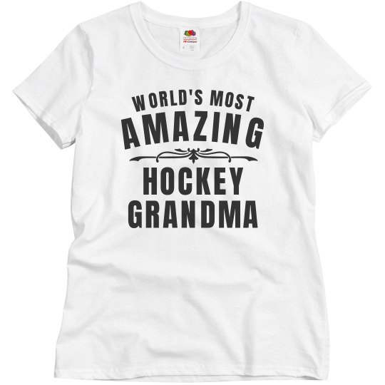 Amazing Hockey Grandma