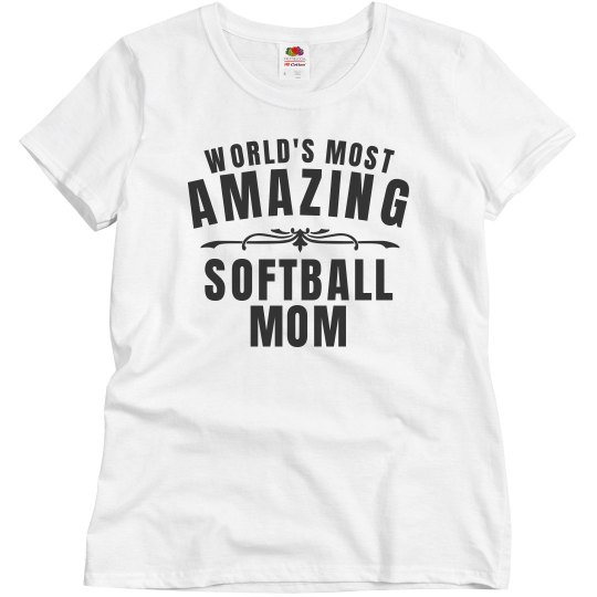 Amazing softball mom