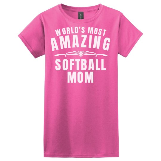 Amazing softball mom