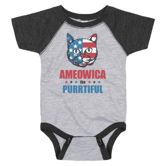 Ameowica Purrtiful Patriotic Cat Ameowica Purrtiful Patriotic Cat