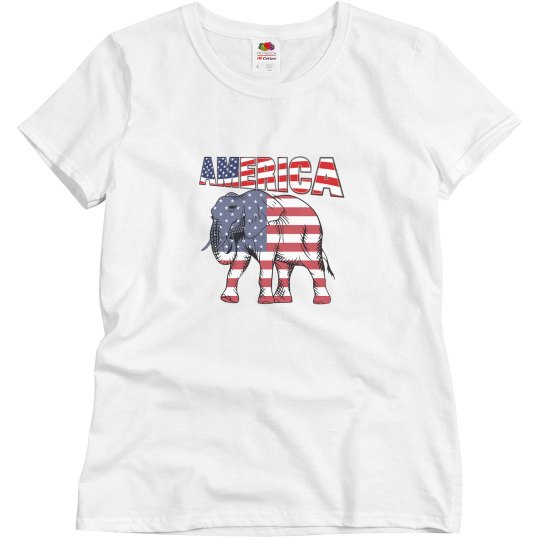 America Womens Tee America Womens Tee