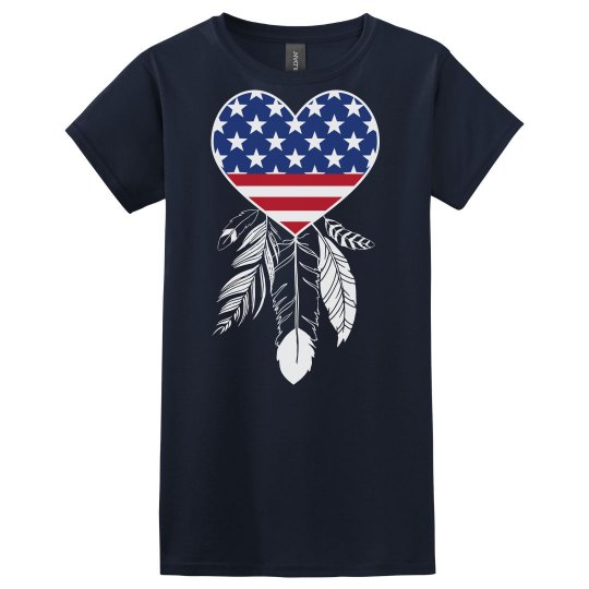 American Dreamcatcher Heart American Dreamcatcher Heart