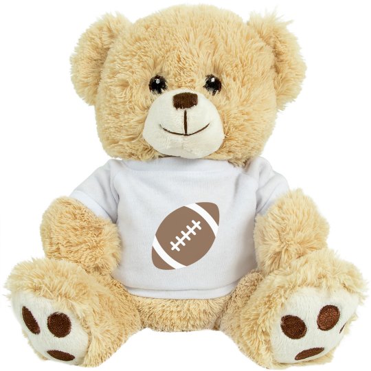 American Football Small Plush Tiger American Football Small Plush Tiger