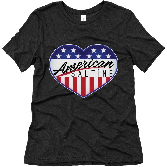 American Saltine - Ladies' Soft T - Black