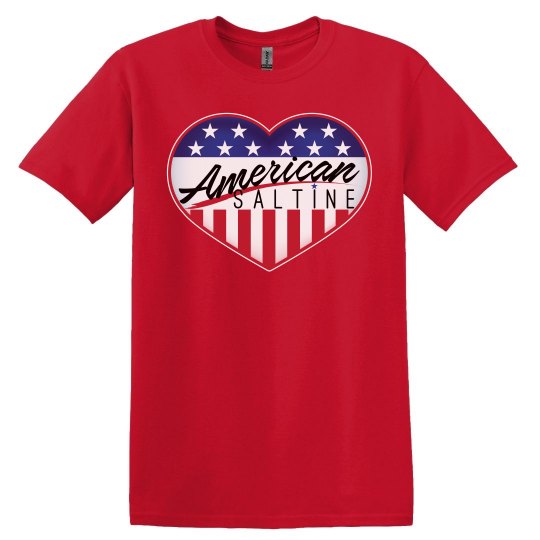 American Saltine - Men's - Short Slv - Red