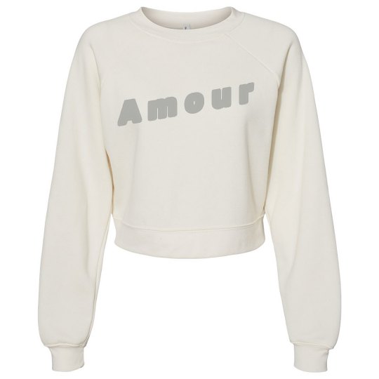 Amour Sweatshirt /White Amour Sweatshirt /White