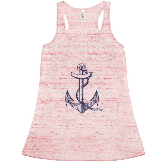 Anchor's Aweigh Flowy Tank Top