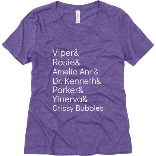 ANCL peeps, flowy tee