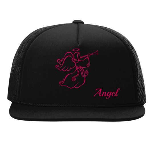 Angel hat pink