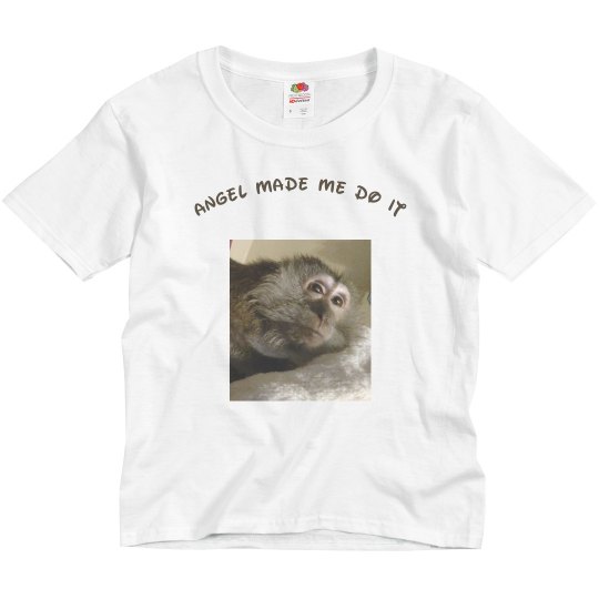 Angel Made Me Do It childs shirt Angel Made Me Do It childs shirt