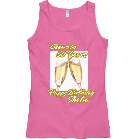 Another Pink Birthday Tank Another Pink Birthday Tank