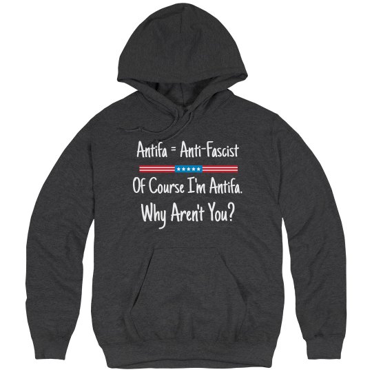 Antifa for Dummies Hoodie Antifa for Dummies Hoodie