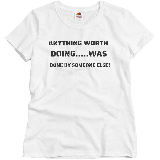 anything shirt