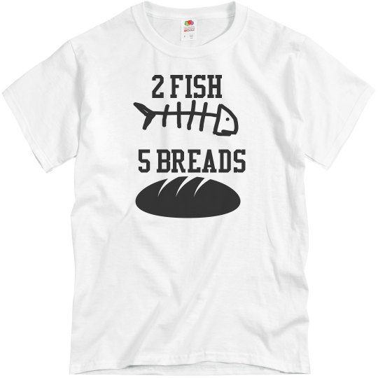 Aquatic blue tee w/black graphic 