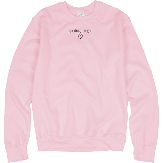 Ariana "goodnight n go" pink crew
