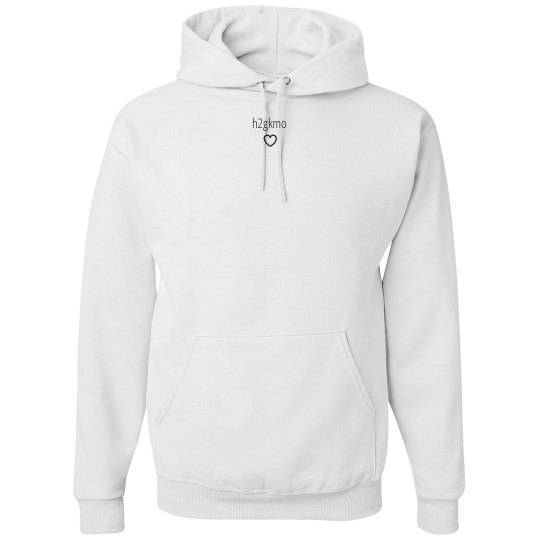 Ariana "h2gkmo" white sweatshirt