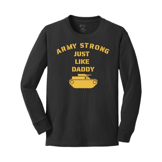 Army Strong Son w/ Back