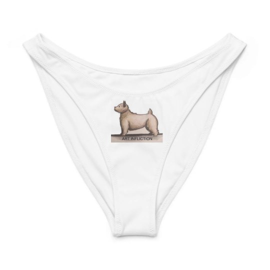 Art Infliction Bandeau Bikini Bottom Art Infliction Bandeau Bikini Bottom