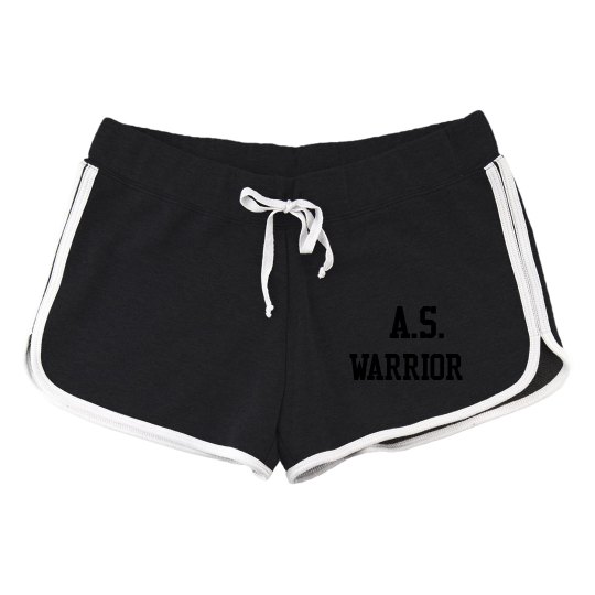 A.S. WARRIOR #KICKINAS SHORTS