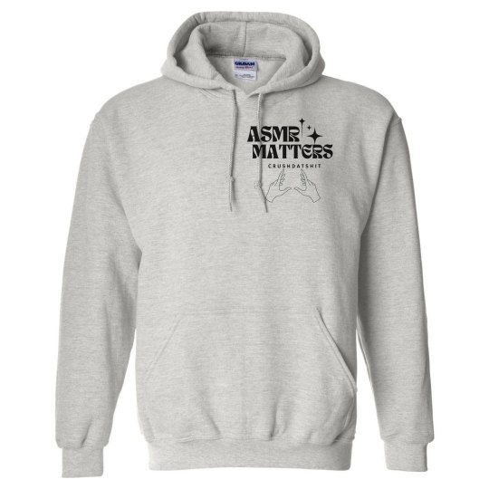 ASMR MATTERS HOODIE WITH LOGO ASMR MATTERS HOODIE WITH LOGO